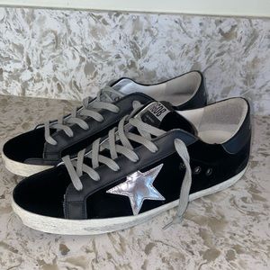 Golden Goose Superstar skate board shoes/Velvet-black  (EU 41)